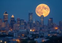 Por qué la luna parece más grande cuando está cerca del horizonte