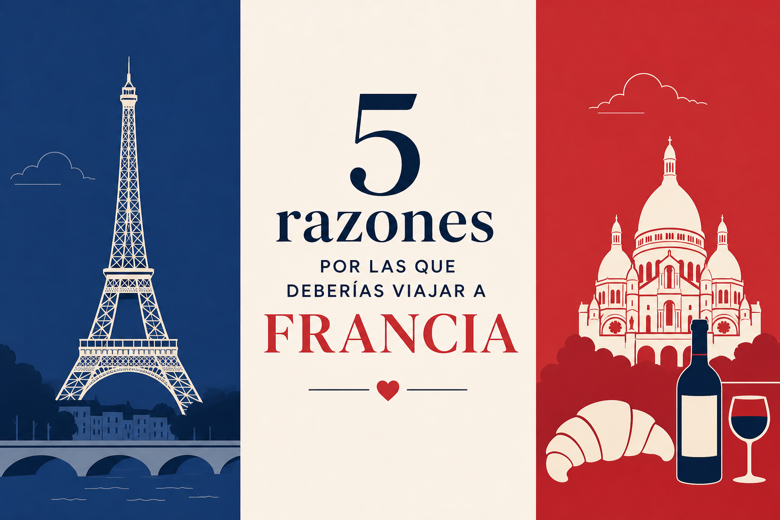 5 razones por las que deberías viajar a Francia