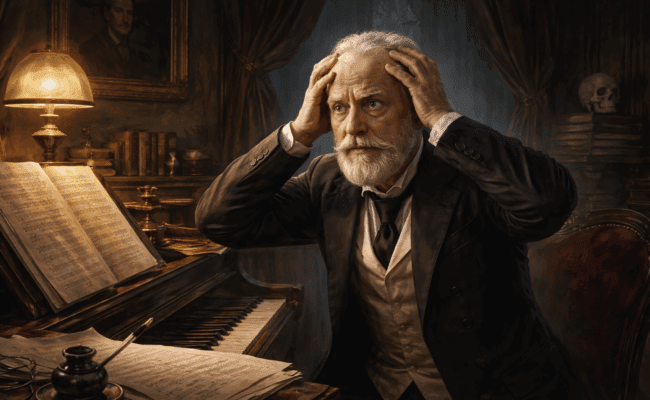 Tchaikovsky temía que se le cayese la cabeza
