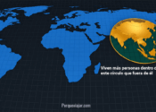 Por qué más de la mitad de la población mundial vive en este pequeño círculo